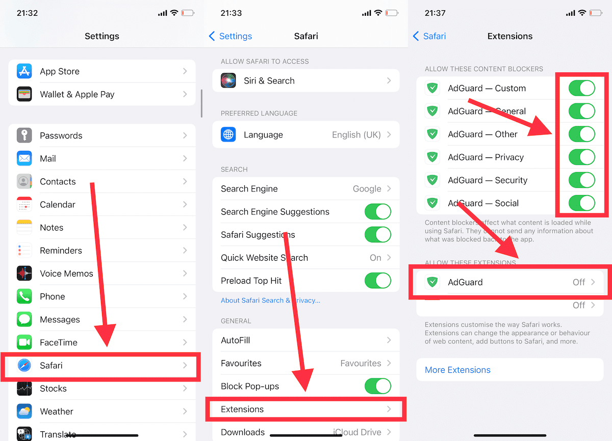 Set content restrictions through Screen Time on iOS