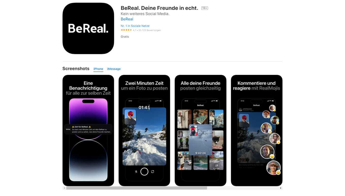 BeReal sagt, dass es nicht nur ein „weiteres Social Media“ ist