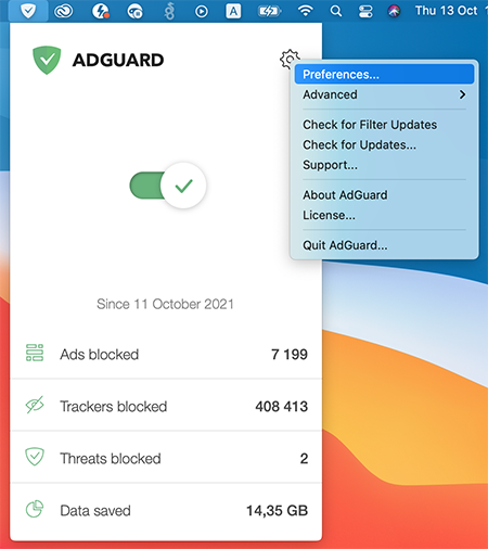 how to use adguard as a proxy server