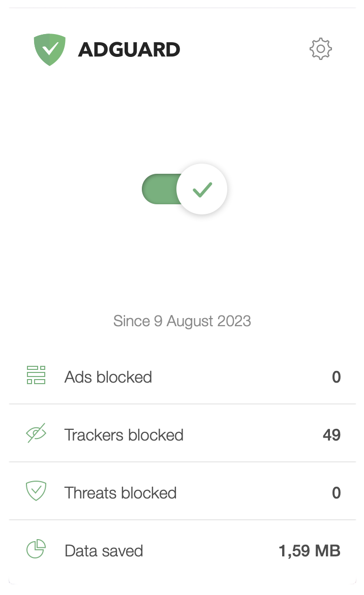 adguard trackers