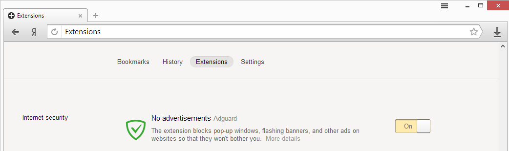 02/20/2014 - Extension for YB