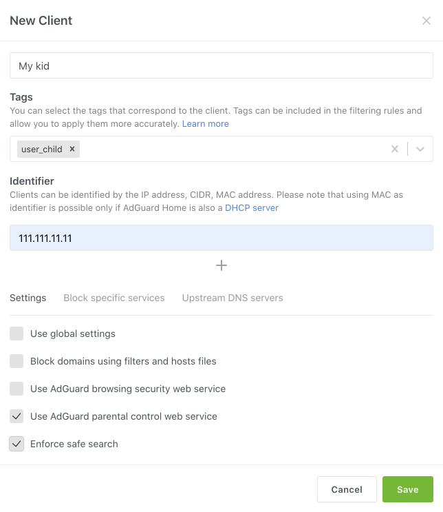 adguard home filter with avast server