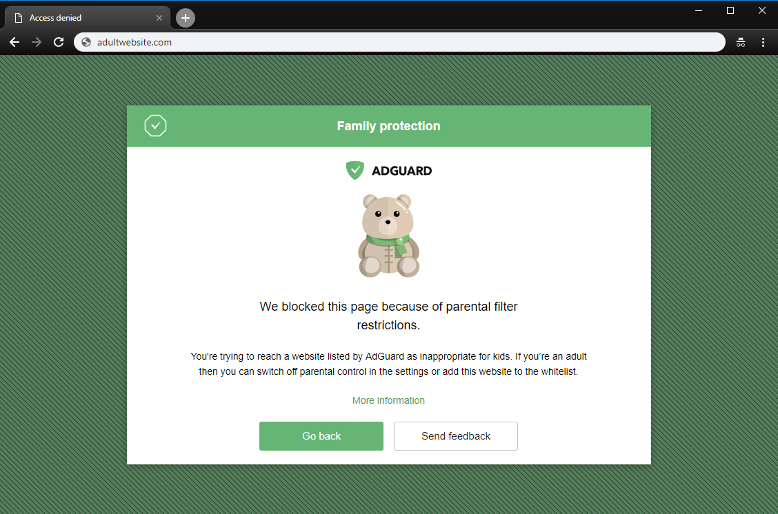 adguard family protection