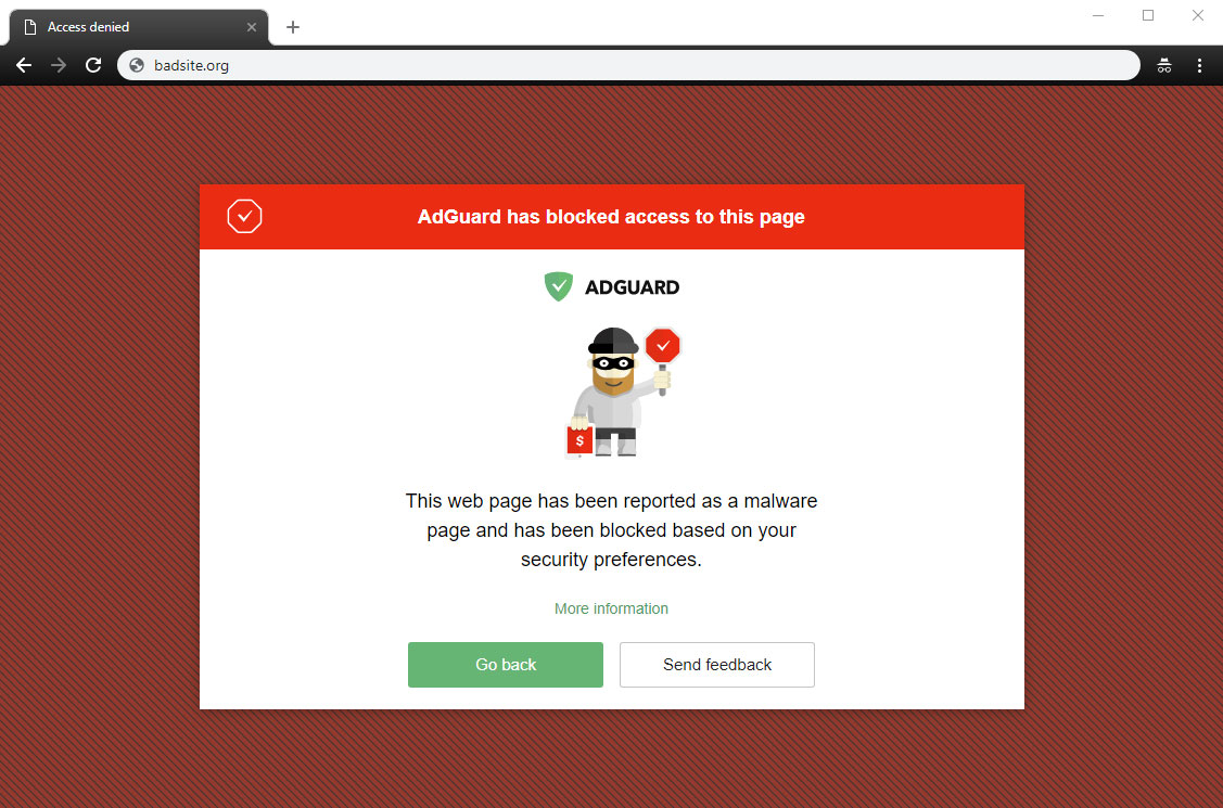 adguard home block malware/phishing