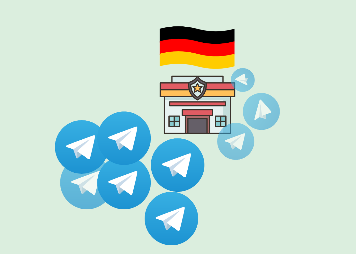 Сообщается о сотрудничестве Telegram с немецкой полицией