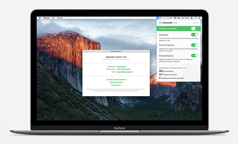 Adguard for Mac 1.2.0