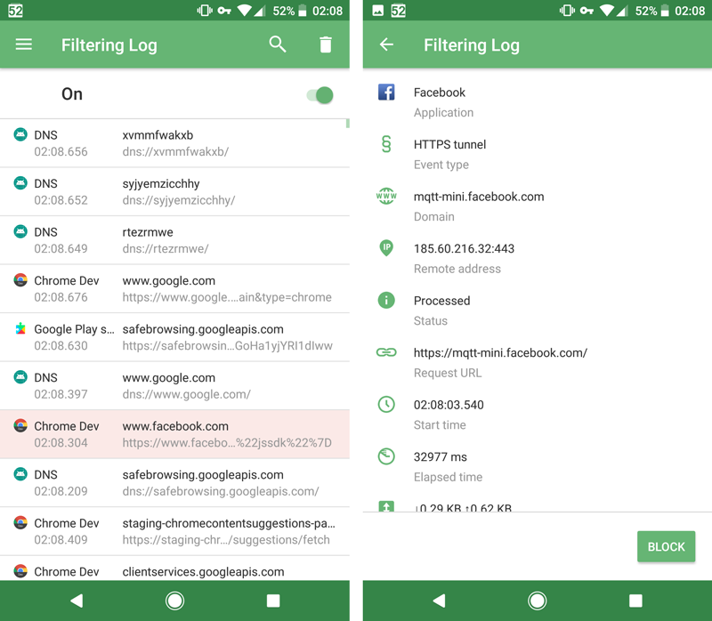 The Mighty Filtering Log