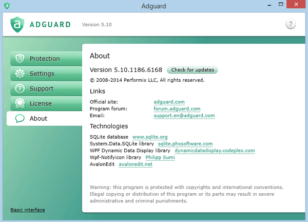 Adguard 5.10.1186