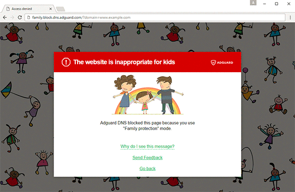 Adguard DNS Family Protection