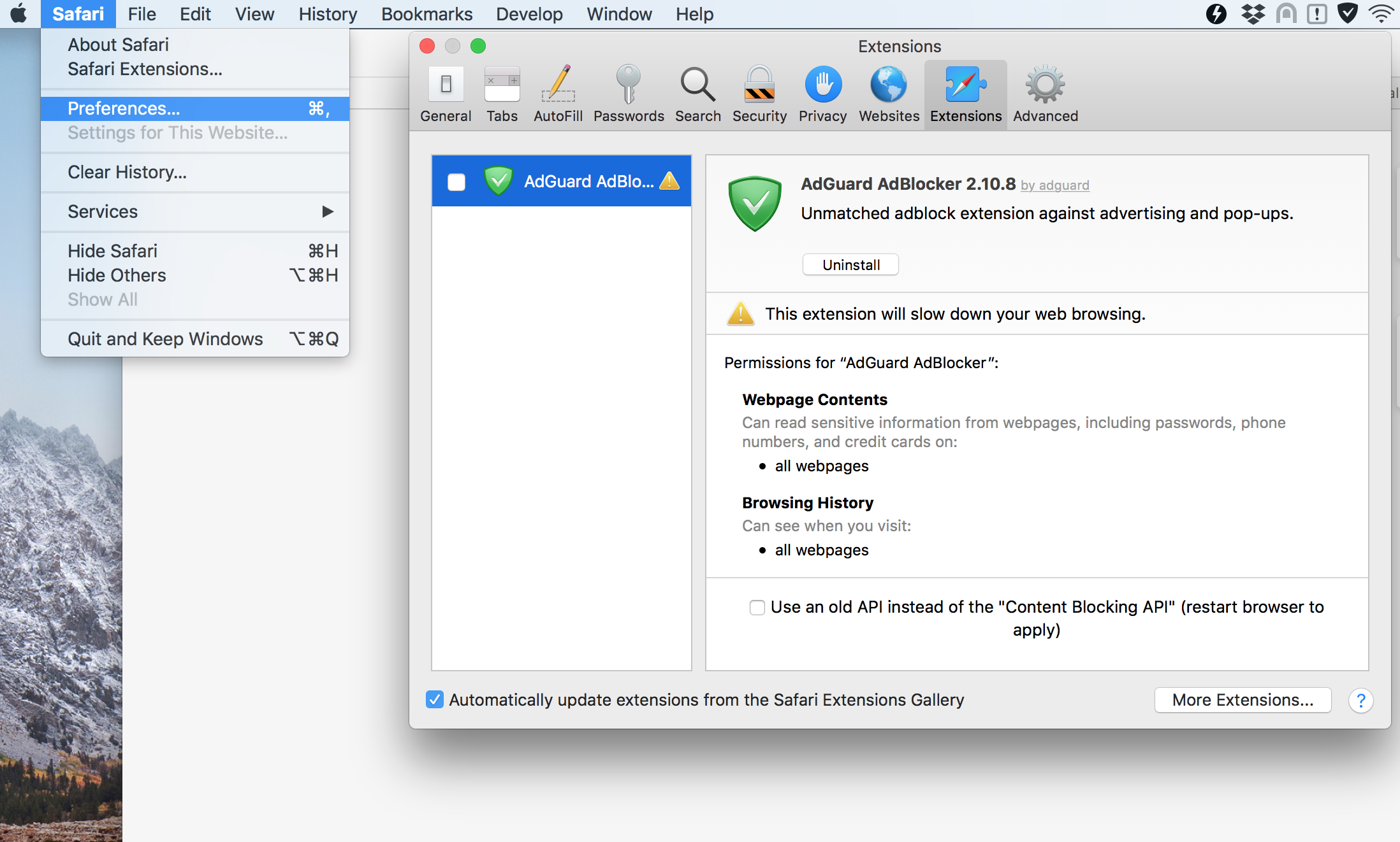 install adblock for mac