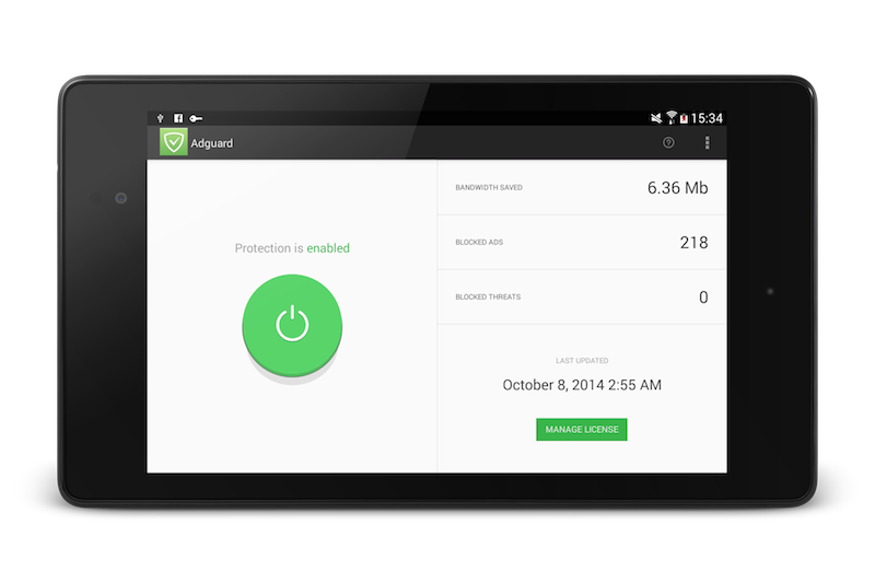 Adguard for Android 1.0