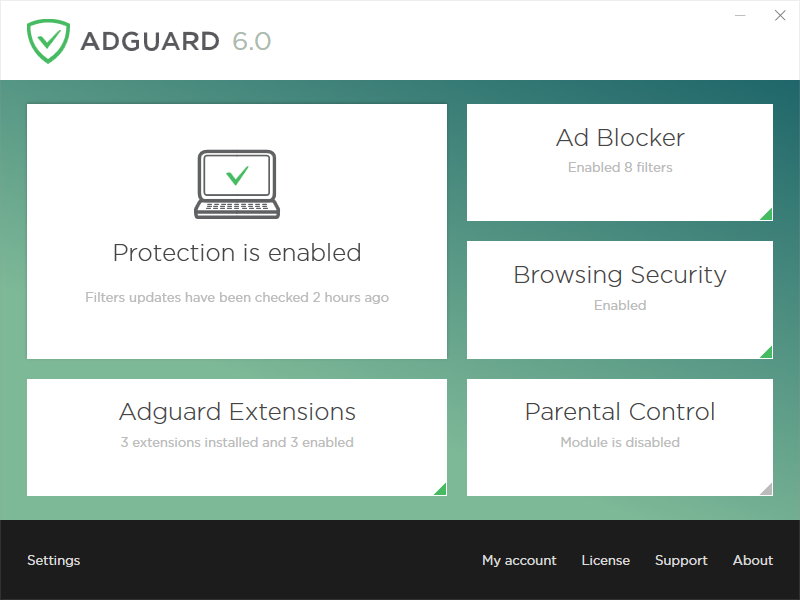 how to update adguard