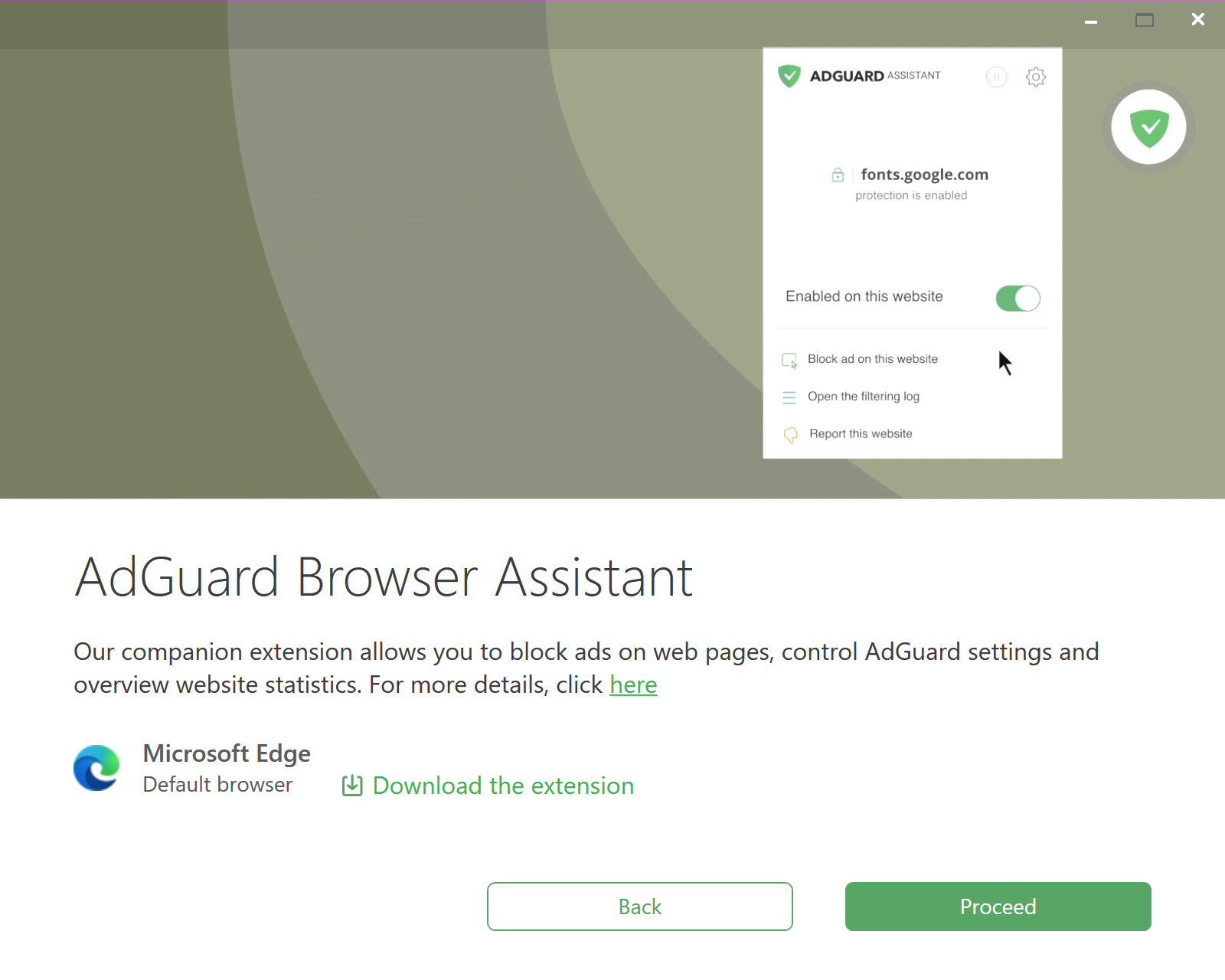 how to hide my browsing on adguard