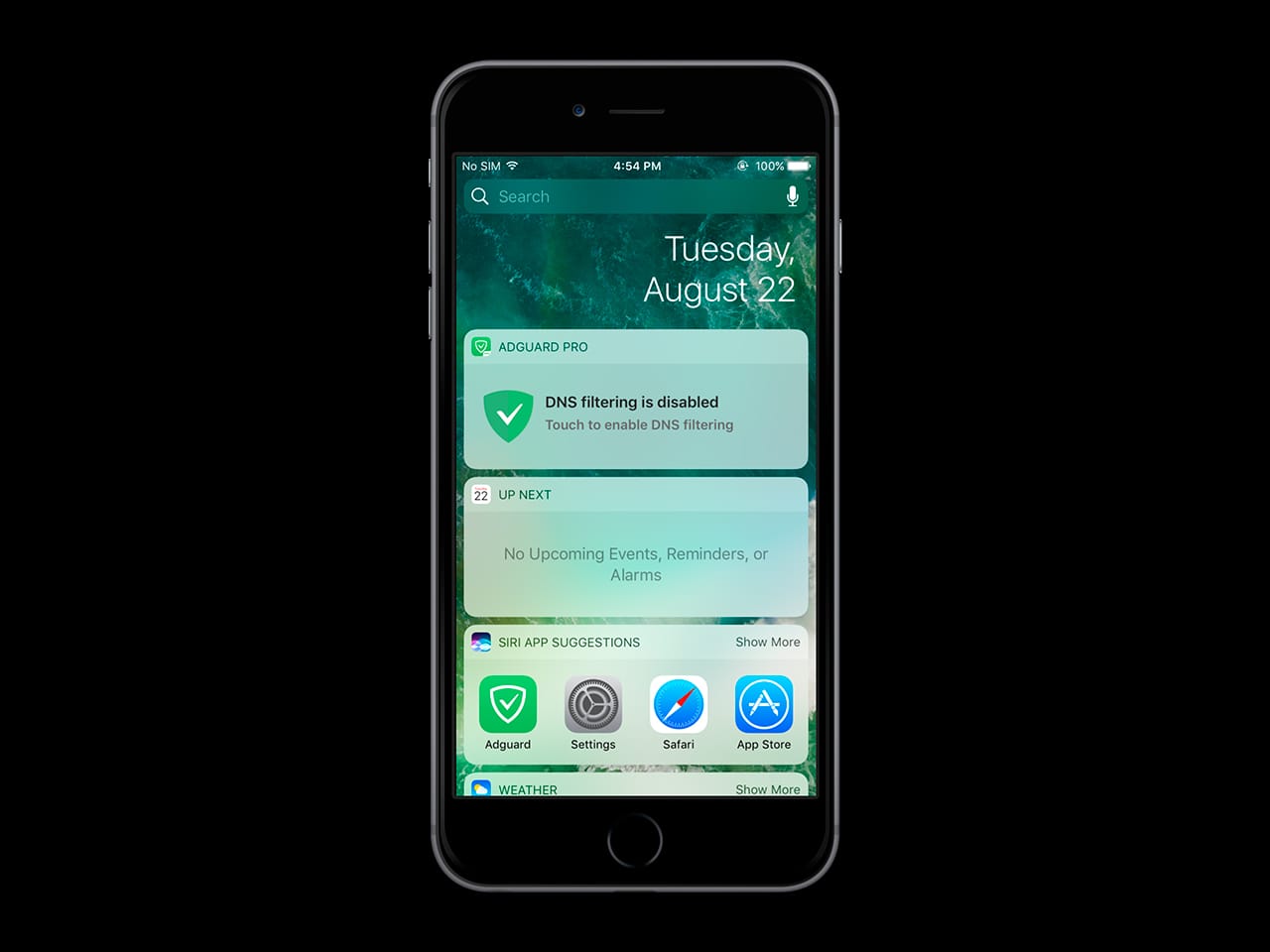 adguard pro dns ios