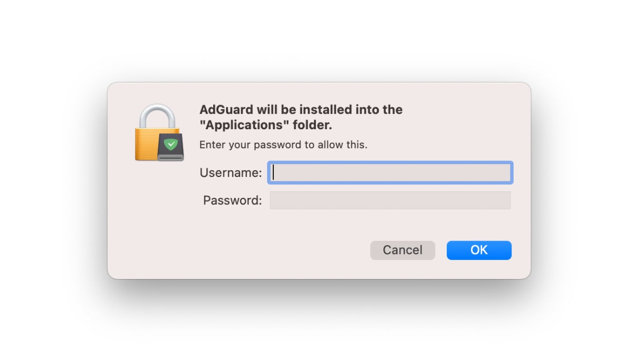 how to install adguard on mac