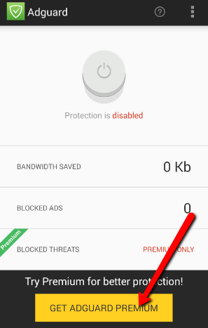 adguard premium android key