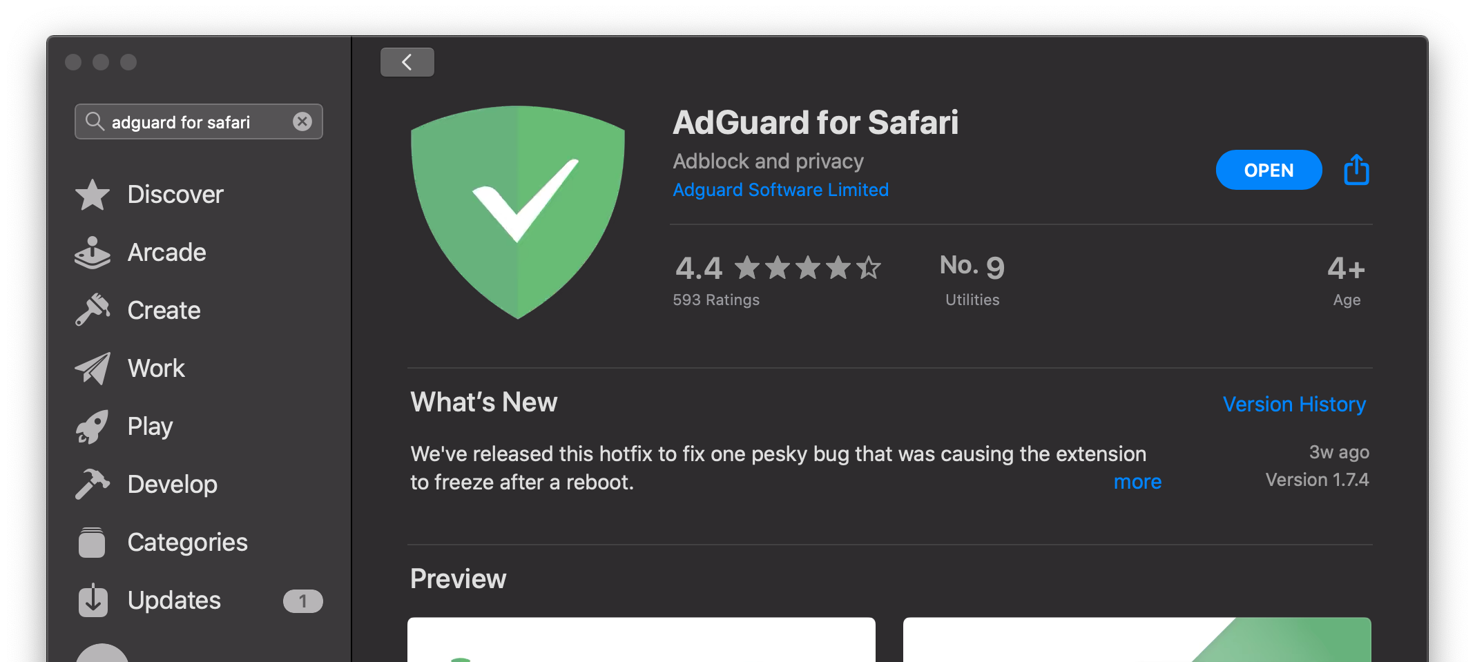 adguard extension for safari