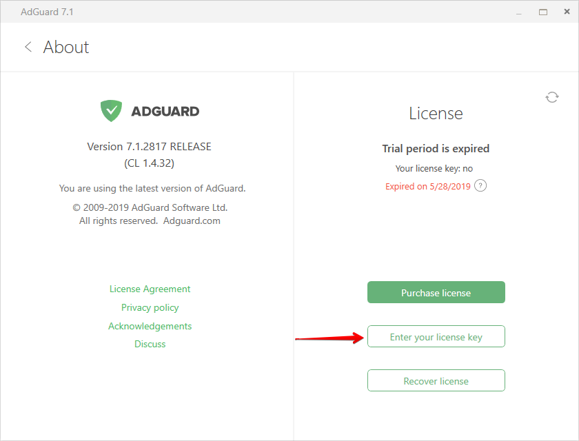 adguard free license key 6.2