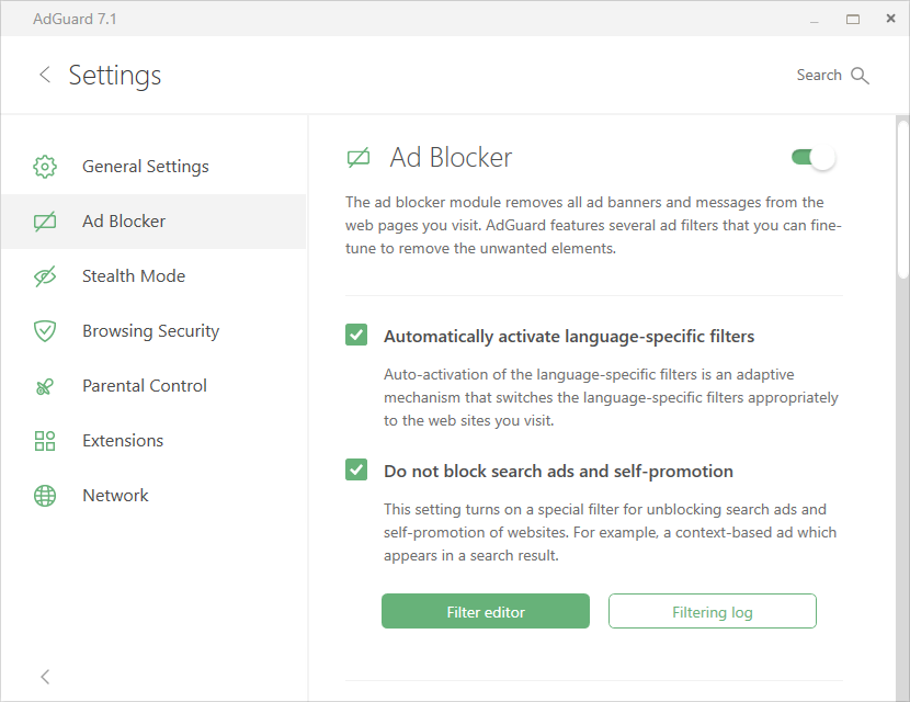 Adguard Web Filter Windows 11 download